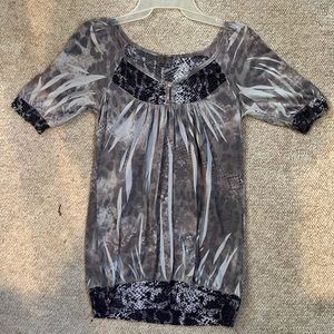 Small Daytrip snakeskin blouse